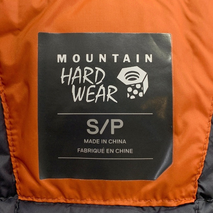 MOUNTAIN HARDWEAR マウンテンハードウェア パック ダウンベスト オレンジ OM0764 Size S 福生店