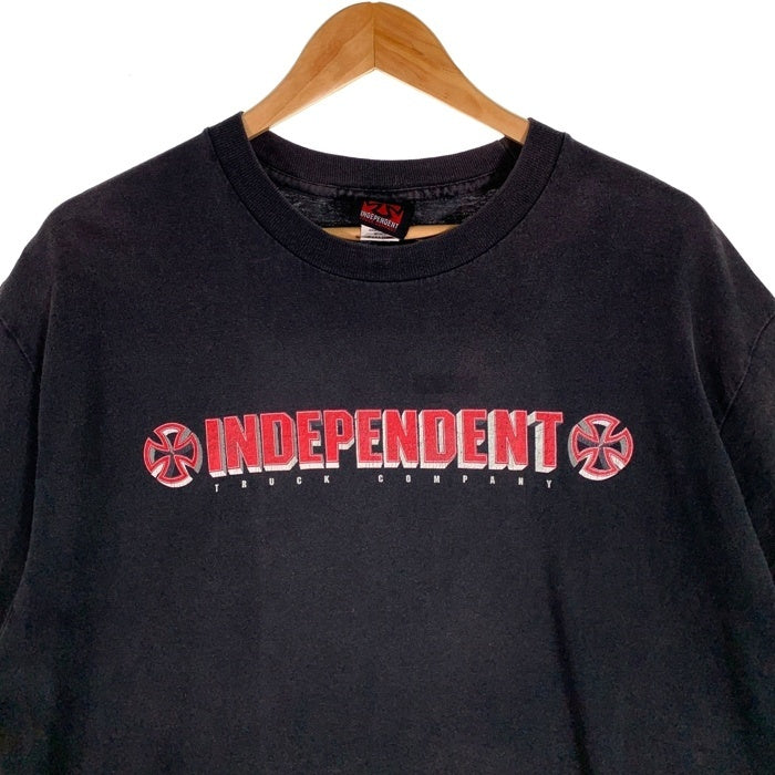 00's INDEPENDENT インデペンデント プリントTシャツ ブラック メキシコ製 Size L 福生店
