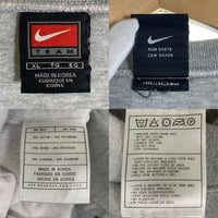 90's NIKE ナイキ THE OAKLAND RAIDERS オークランドレイダース NFL COMM IT MENT TO EXCELLENCE クルーネック スウェット グレー USA製 Size XL 福生店