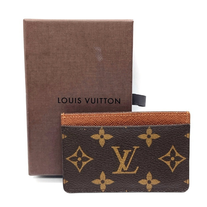 LOUIS VUITTON ルイヴィトン M61733 モノグラム ポルト カルト・サーンプル 名刺入れ カード入れ ブラウン 瑞穂店