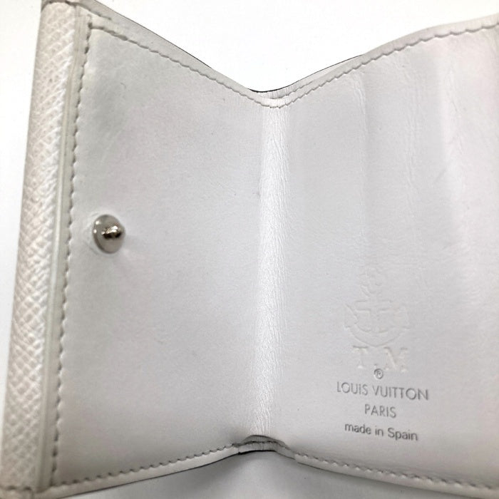 LOUIS VUITTON ルイヴィトン M67621 タイガラマ ディスカバリーコンパクトウォレット ホワイト 瑞穂店