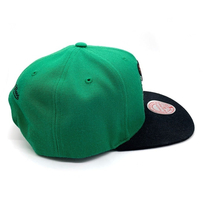 Michell & Ness ミッチェルアンドネス MLB Boston Celtics ボストンセルティックス スナップバックキャップ グリーン ブラック 福生店