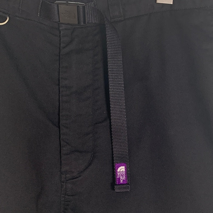 THE NORTH FACE PURPLE LABEL ノースフェイス パープルレーベル Stretch Twill Shorts ストレッチ ツイル ショーツ ショートパンツ ブラック NT4001N Size 36 福生店