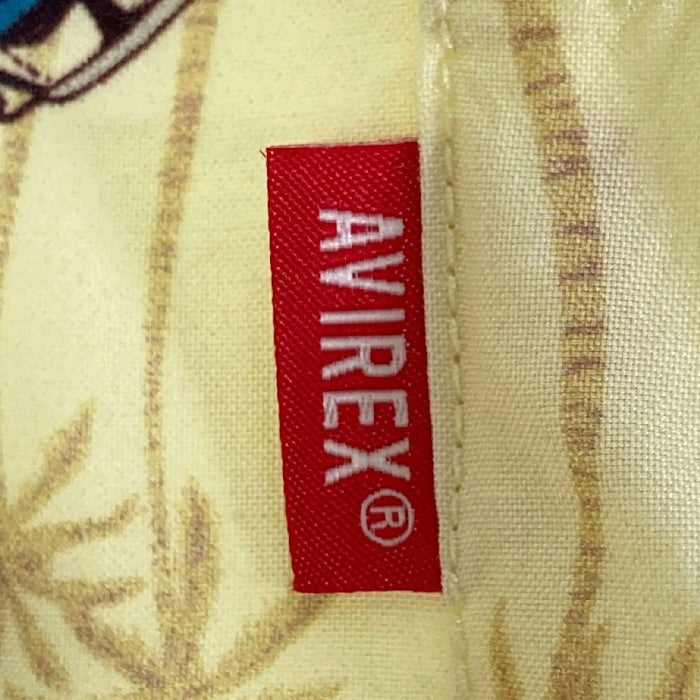 AVIREX アヴィレックス AVIATOR'S DINER ALOHA アロハシャツ クリーム sizeM 瑞穂店