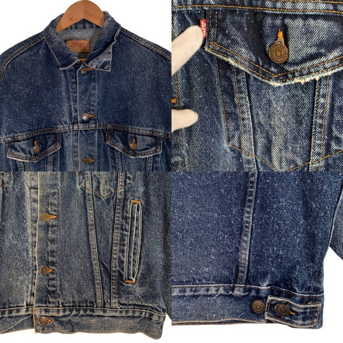 80's Levi's リーバイス ギャラクティックウォッシュ デニムトラッカージャケット インディゴ 4th 70505-0229 USA製 Size M 福生店