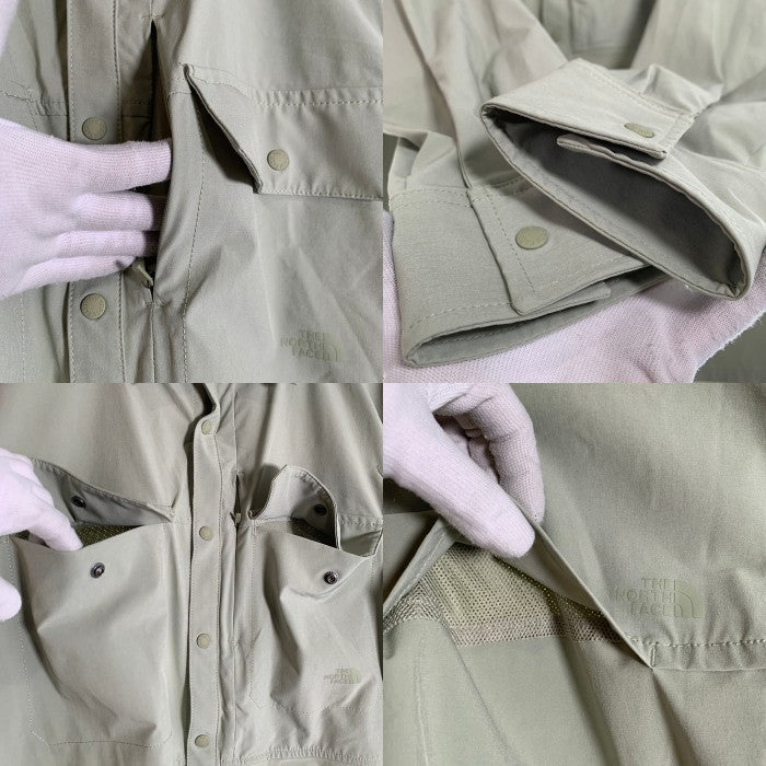 THE NORTH FACE ノースフェイス Sniktau Long-Sleeve Sun Shirt ロングスリーブシャツ 内メッシュ スナップボタン ライトグリーン NF0A7WO4 Size M 福生店