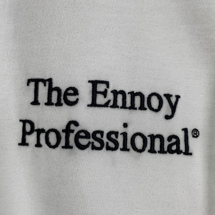 The Ennoy Professional Tシャツ ホワイト　24SS THE ENNOY PROFESSIONAL(ザ エンノイ プロフェッショナル) T