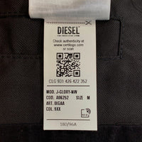 DIESEL ディーゼル J-GLORY-NW ナイロン ライダースジャケット ブラック Size M 福生店