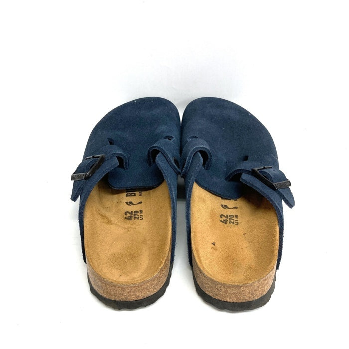 BIRKENSTOCK ビルケンシュトック BOSTON スウェード サンダル ネイビー size27cm 瑞穂店