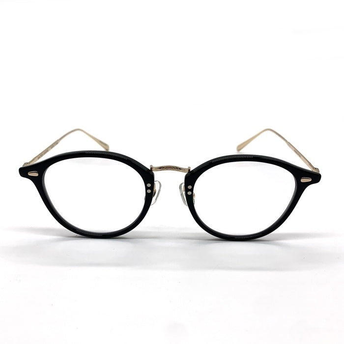 UNITED ARROWS ユナイテッドアローズ KANEKO OPTICAL 金子眼鏡 別注 Logan ローガン ボストン メガネ アイウェア ブラック ゴールド 福生店
