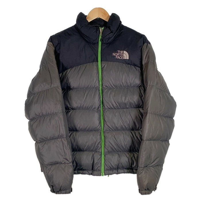 THE NORTH FACE ノースフェイス 700 Fill ダウンジャケット グレー ブラック フード欠品 韓国 Size 95 福生店