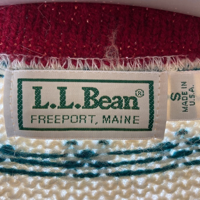 LLBEAN エルエルビーン 80s ヘンリーネック ニット オフホワイト sizeS 瑞穂店