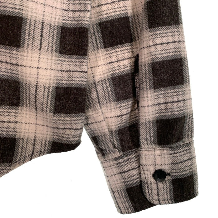 Subculture サブカルチャー BLOCK CHECK SHIRT ブロックチェックシャツ ブラック ホワイト SCTP-A2404 Size 2 福生店