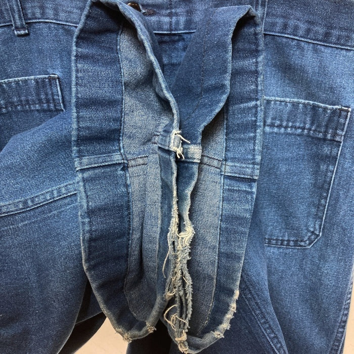 90's U.S.NAVY 米海軍 デニム セーラーパンツ フレア インディゴ 8405-01-074-4897 90年会計 Size 36R 瑞穂店