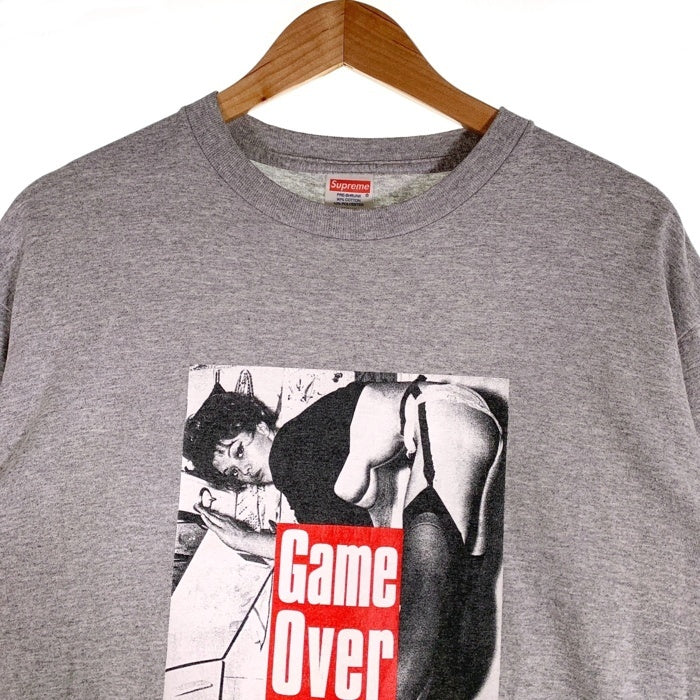 Supreme シュプリーム 09SS Game Over Tee ゲームオーバー プリントTシャツ グレー Size L 福生店