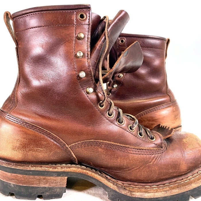 WHITE'S BOOTS ホワイツブーツ Smoke Jumper LTT スモークジャンパー レーストゥトゥ ブラウン 375LTT-V Size US9.5 EE (27.5cm) 福生店
