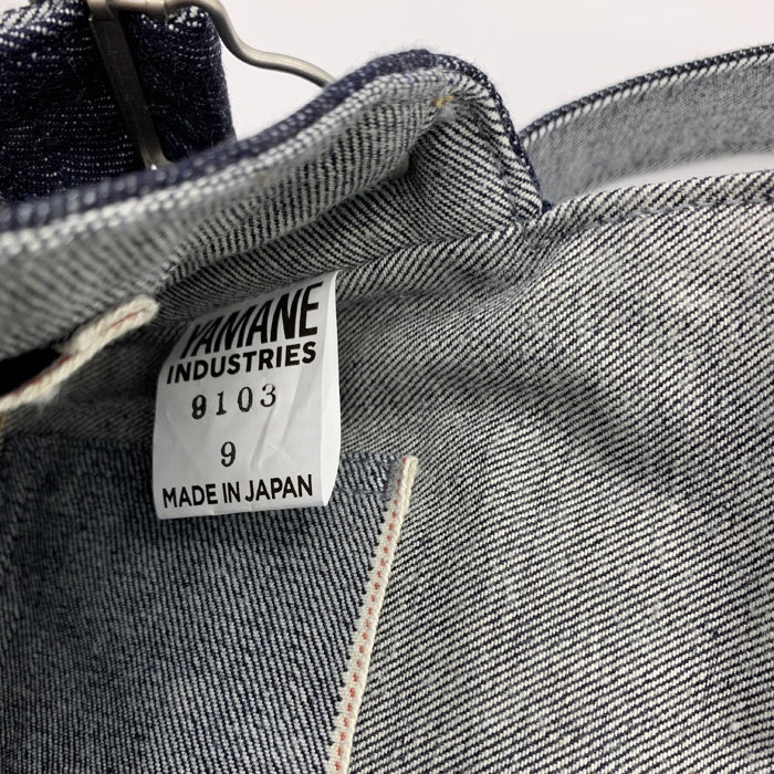 YAMANE INDUSTRIES ヤマネインダストリーズ Lot.9103 Denim Snap-on Flap Shoulder Pouch 9 デニム スナップオン フラップショルダーポーチ バッグ インディゴ 福生店