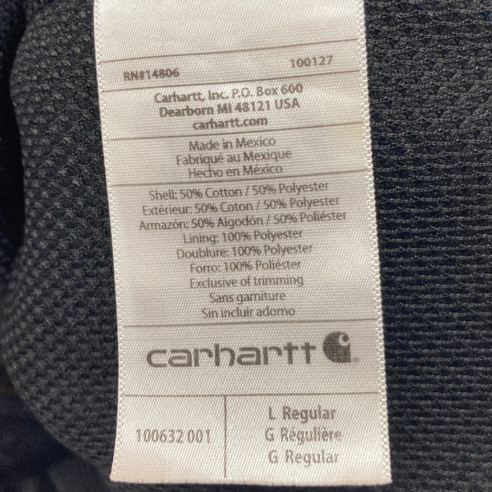 Carhartt カーハート 100632-001 Rain Defender ジップアップスウェットパーカー ブラック sizeL 瑞穂店