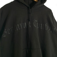 YEEZY イージー GOSHA ゴーシャ・ラブチンスキー プルオーバー フーディー パーカー ブラック USA製 Size 2 福生店