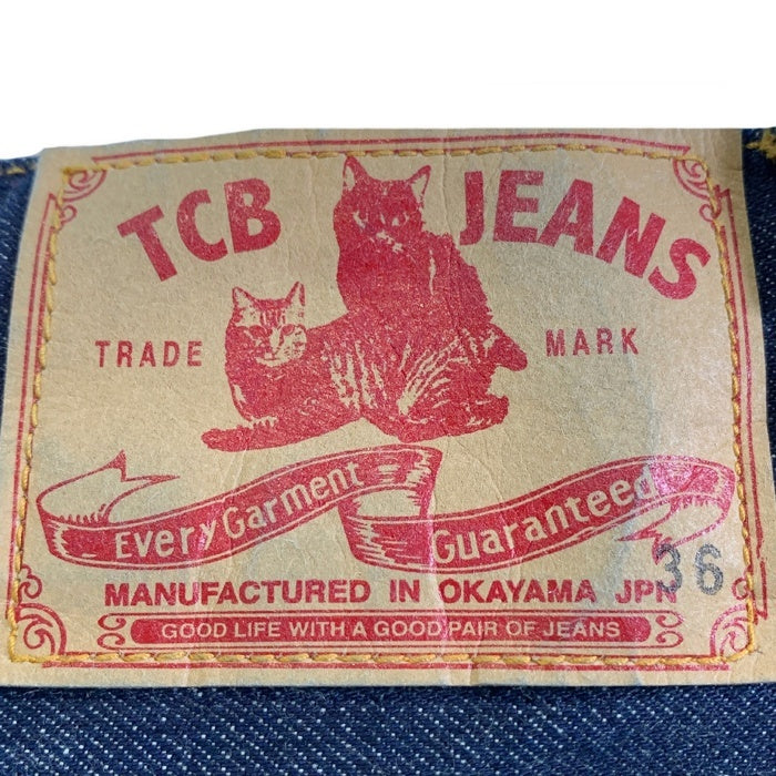 TCB JEANS ティーシービージーンズ 70s BUSH デニムブッシュパンツ インディゴ セルヴィッジ Size 36 福生店