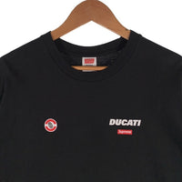 SUPREME シュプリーム 24SS Ducati Logos Tee ドゥカティ ロゴプリント Tシャツ ブラック Size M 福生店