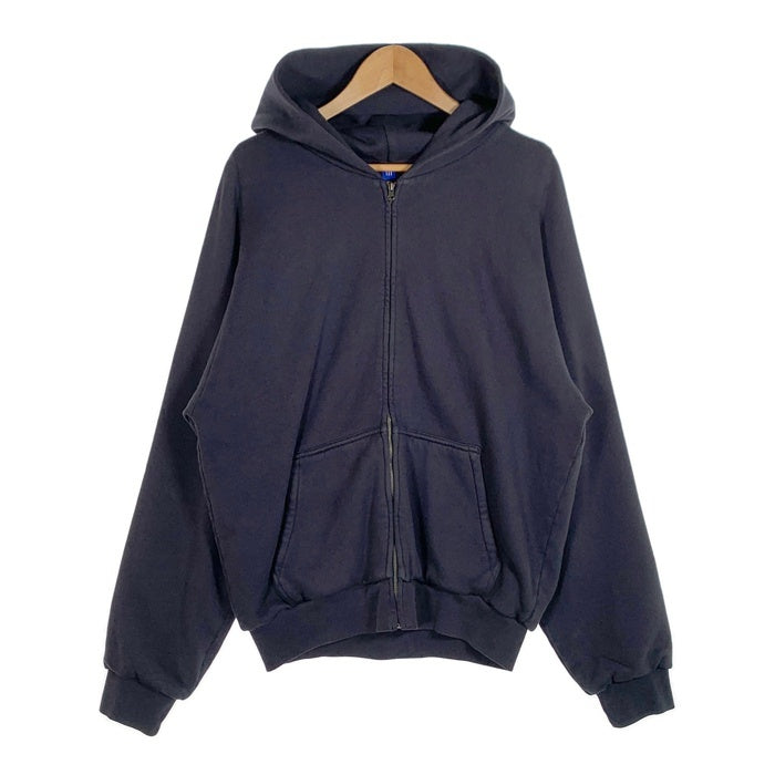 YZY GAP イージーギャップ FULL ZIP HOODIE ジップアップ スウェットパーカー ネイビー Size L 福生店