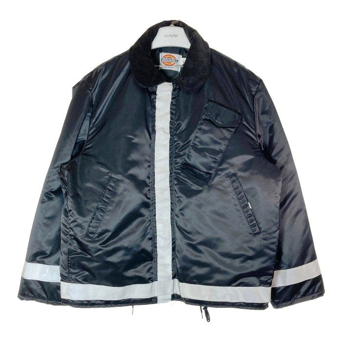 DICKIES ディッキーズ USA製 リフレクター 中綿キルティング EMTコート ブラック sizeXL 瑞穂店