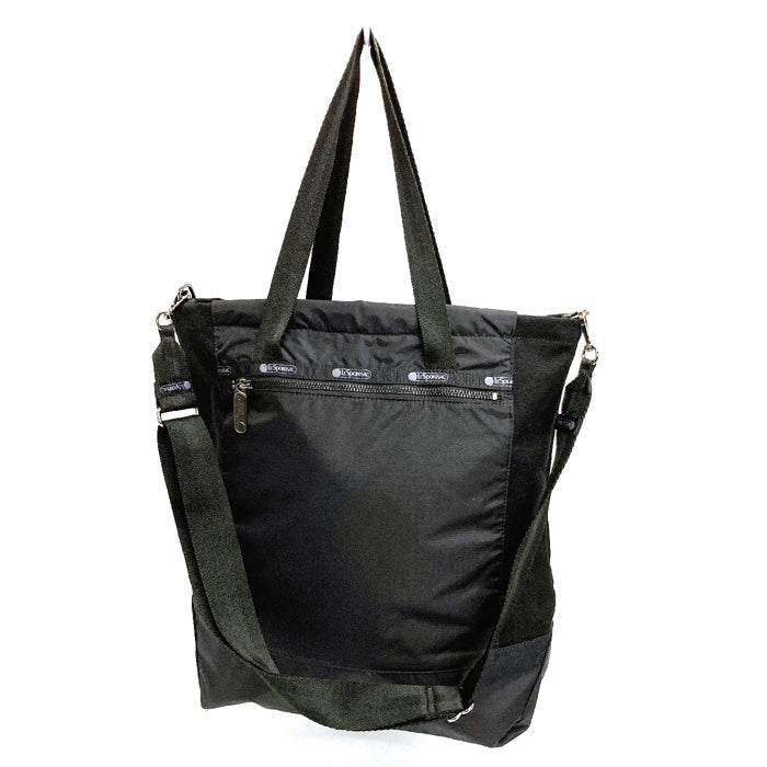 LeSportsac レスポートサック 2way トートバッグ ショルダーバッグ 黒 ブラック 瑞穂店