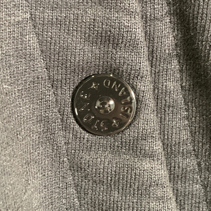 STONE ISLAND ストーンアイランド ガーメントダイ プルオーバーフーディー パーカー ブラック Size L 福生店