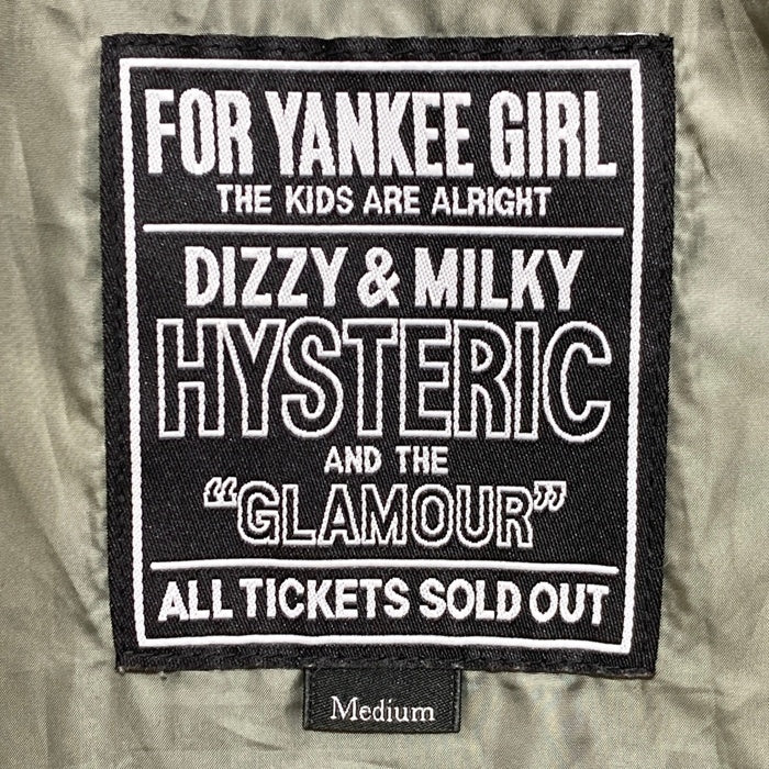 HYSTERIC GLAMOUR ヒステリックグラマー HYS YOUTH A-1 フロートジャケット カモフラージュ 02223AB03 Size M 瑞穂店