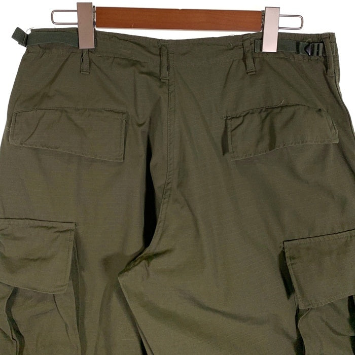 60’s U.S.ARMY 米軍 ジャングルファティーグ ミリタリーカーゴパンツ オリーブ リップストップ 8405-935-3307 69年会計 2 Size M-S 福生店