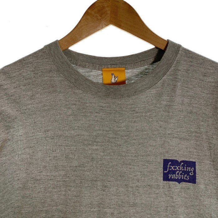 FR2 エフアールツー fxxking rabbits プリントTシャツ グレー Size M 福生店