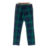 HUF ハフ CAMDEN PLAID TRACK PANT チェック トラックパンツ グリーン Size M 福生店