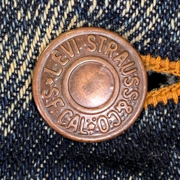 80's Levi's リーバイス 70507-0217 ケミカルウォッシュ デニムトラッカージャケット インディゴ Size XL 福生店