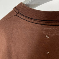 Maison Martin Margiela メゾンマルタンマルジェラ S30GC0410 ⑩ 再構築 ドッキング Tシャツ ブラウン sizeUNI 瑞穂店