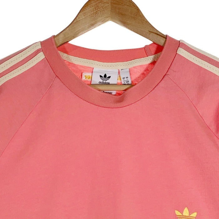 adidas アディダス Wales Bonner ウェールズボナー ストライプTシャツ ピンク HL8746 Size 2XO 福生店