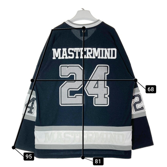 MASTERMIND マスターマインド × Mitchel & Ness ミッチェルアンドネス  ホッケージャージ ブラック sizeXL 瑞穂店