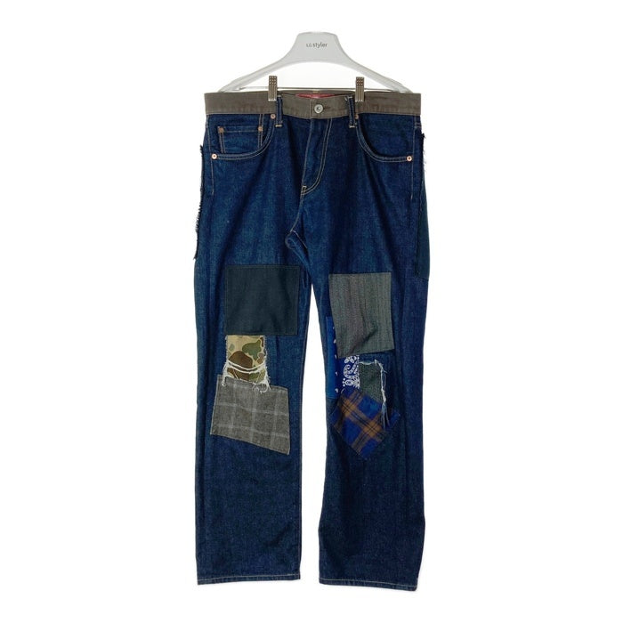 JUNYA WATANABE COMME des GARCONS MAN ジュンヤワタナベ コムデギャルソンマン Levi's リーバイス WD-P209 AD2019 503 パッチワークデニム インディゴ sizeS 瑞穂店