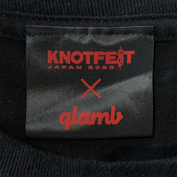 KNOTFEST 2023 ノットフェス glamb グラム SlipKnot スリップノット メンバーフォトプリント Tシャツ ブラック Size XL 福生店