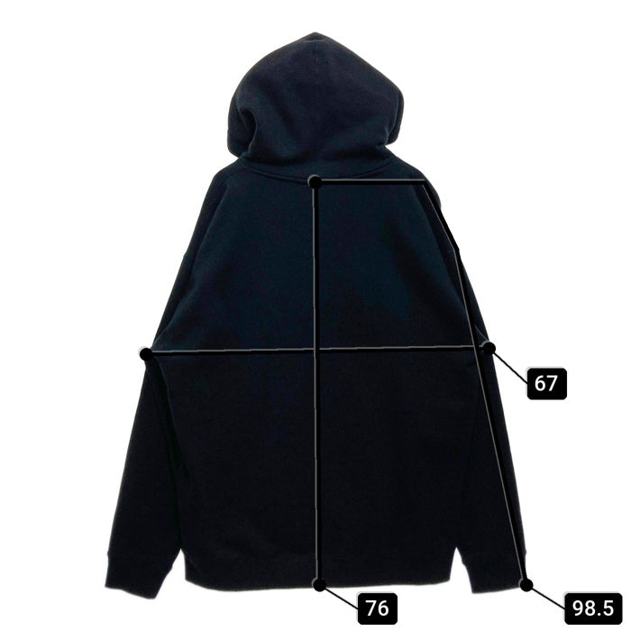 LFYT エルエフワイティー ラファイエット プルオーバースウェットパーカー ブラック Size XXL 瑞穂店