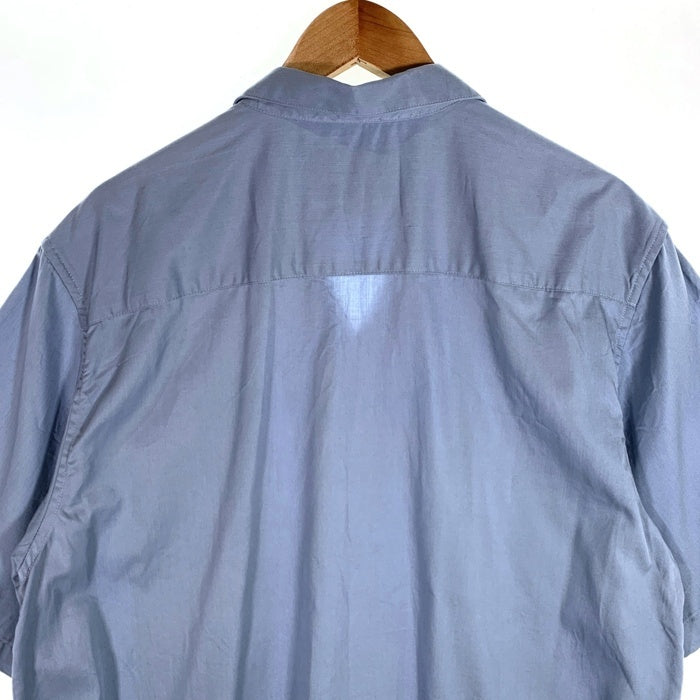 Carhartt WIP カーハートワークインプログレス S/S DURANGO SHIRT オープンカラー 半袖 シャツ ライトブルー ブラック I033041 Size L 福生店