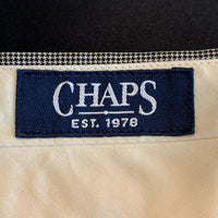 CHAPS チャップス 2タック ウールスラックス グレー 千鳥格子 薄手 Size 82 福生店