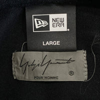 Yohji Yamamoto POUR HOMME ヨウジヤマモトプールオム New Era ニューエラ 刺繡 プリント ロングスリーブTシャツ ブラック HH-T84-992 Size L 福生店