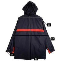 90’s NIKE ACG ナイキ アノラック プルオーバーパーカー ブラック レッド ポリエステル Size XL 福生店
