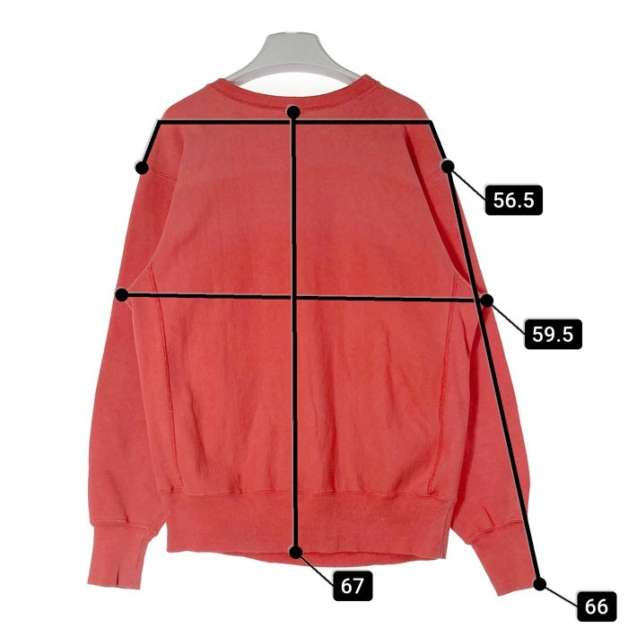 CHAMPION チャンピオン REVERSE WEAVE リバースウィーブ 90’s MADE IN USA USA製 SWEAT スウェット トレーナー 刺繡タグ ピンク sizeXL 瑞穂店