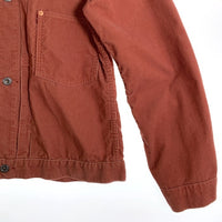 TCB JEANS ティーシービージーンズ S40’s Cords JKT WW2 1st コーデュロイジャケット 大戦 Tバック サーモンピンク Size 44 福生店