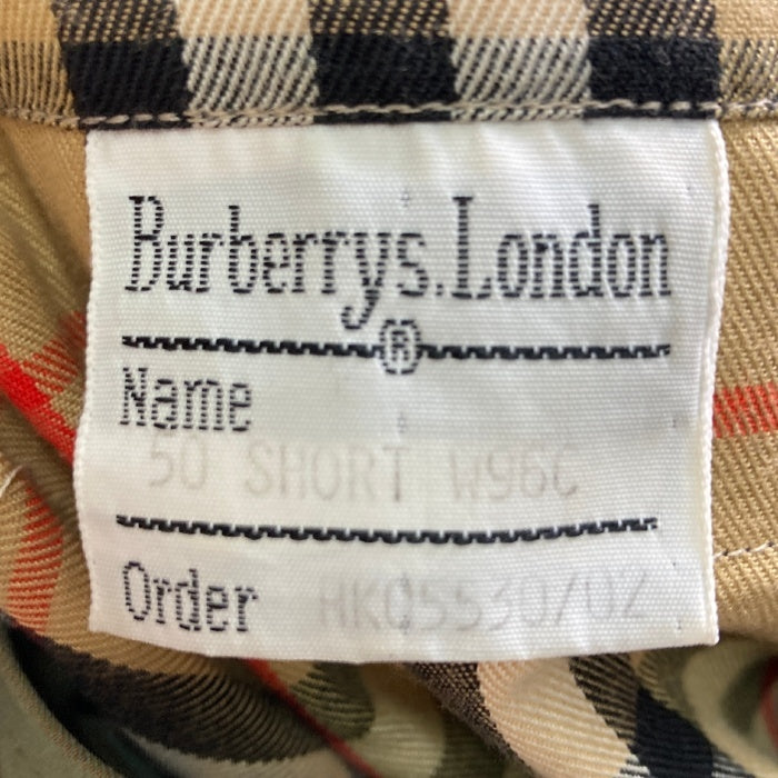 Burberry’s バーバリーズ トレンチコート ノバチェック 英国製 玉虫色 size50 瑞穂店
