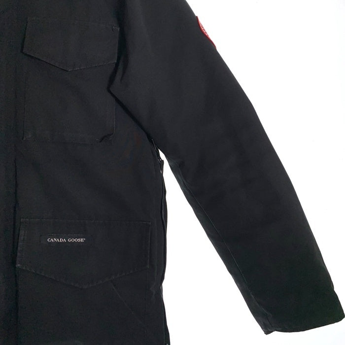 CANADA GOOSE カナダグース KAMLOOPS カムループス ダウンジャケット ブラック 4078JM グリフィンインターナショナル Size S 福生店