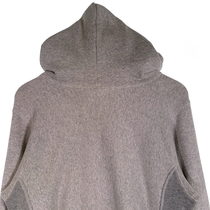 Champion チャンピオン REVERSE WEAVE リバースウィーブ プルオーバーパーカー フーディ 復刻 70s 単色緑タグ グレー Size M 福生店