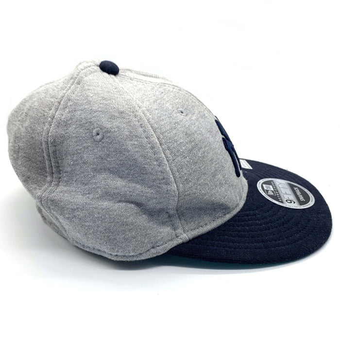 NEW ERA ニューエラ LOOPWHEELER ループウィラー BEAMS ビームス 9FIFTY 別注 スナップバック ベースボールキャップ グレー ネイビー Size FREE 福生店